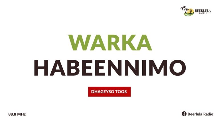 Warka Habeenimo ee Radio Beerlula