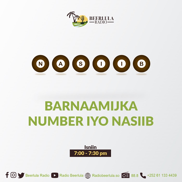 Barnaamijka Number iyo Nasiib ee Radio Beerlula