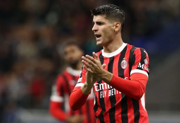 Alvaro Morata Ayaa Aqbalay Aflagaadada Taageerayaasha Milan Ee Xanaaqsana.