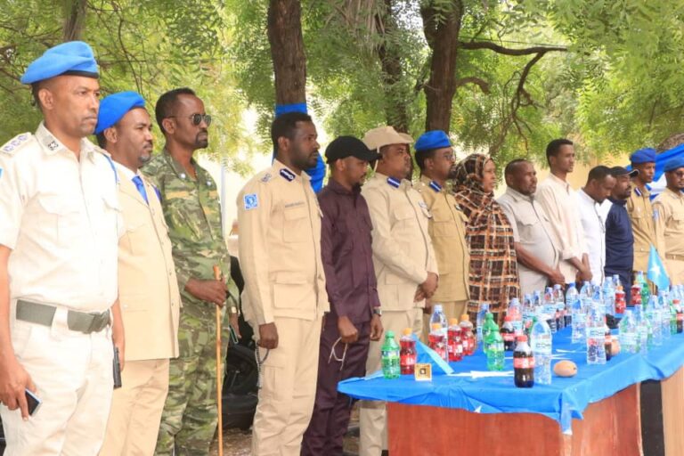 Xuska asaaska booliska Soomaaliyeed  oo lagu qabtay Baladweyne