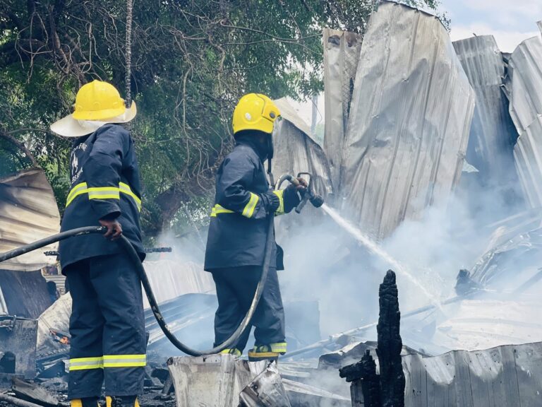 Dab khasaaro hantiyadeed geystay oo ka kacay xaafadda Buundoweyn ee Baladweyne