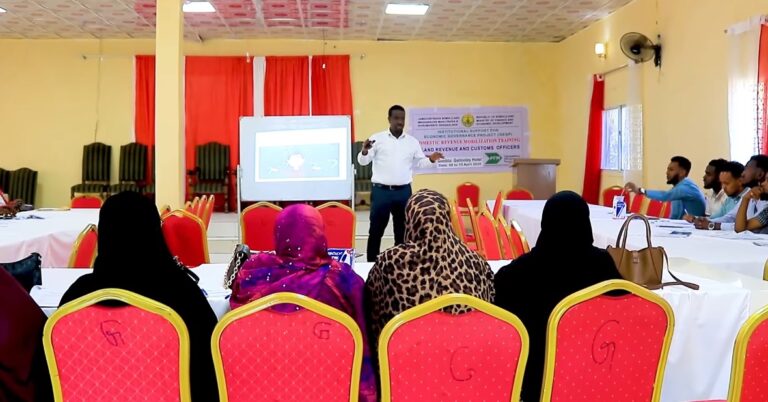 Tababar ku saabsan shuruucda cashuuraha iyo kastamyada ayaa lagu qabtay magaalada Gabiley