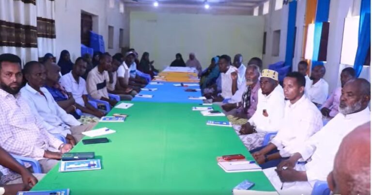 Kulan looga hadalayay qodista  Ceel riig oo lagu qabtay magaalada Xudur.