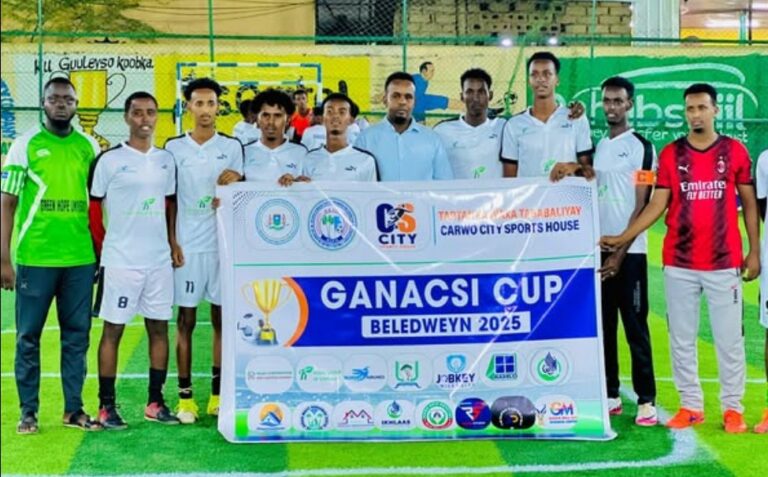 Tartanka kubadda cagta oo loo furay 16 kooxood oo malataya ganacsatada Baladweyne,