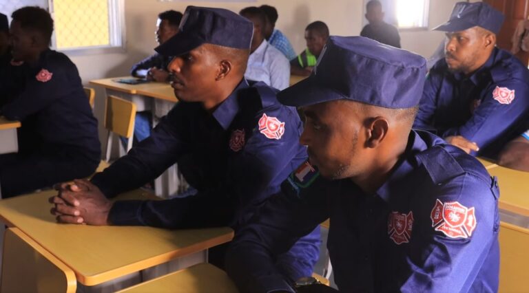 Tababar lagu baranayo yareynta khataraha dabka ka dhasha oo lagu qabtay Muqdisho.