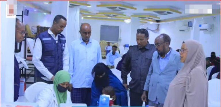 Ololaha talaalka isku-Dhafan oo laga daah furay  magaalada Boosaaso.