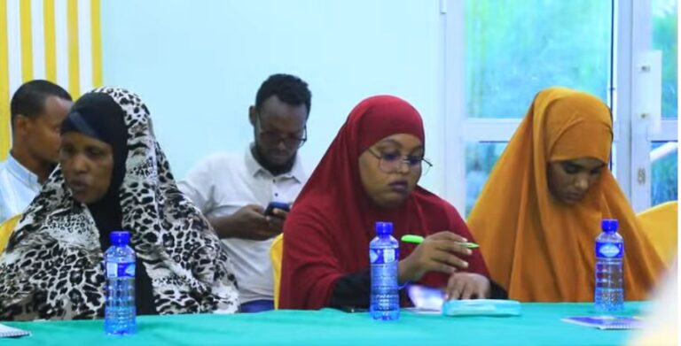 Kulan looga hadlayay sidii haweenka loogu dhirgelin lahaa siyaasadda oo lagu qabtay Baydhabo.