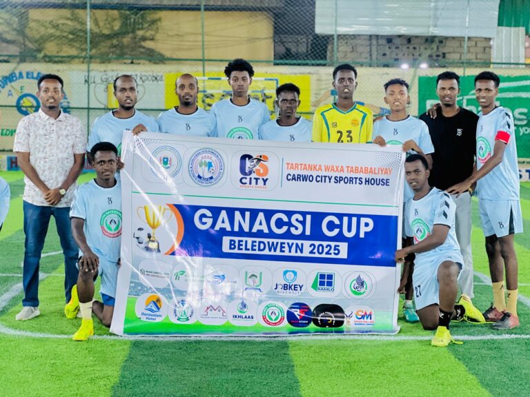 Baladweyne: Kooxda isbitaalka Sehha Gate oo guuldaro u saarisay Kooxda Bluesky Airlines