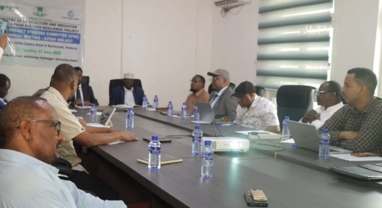 Mashruuc loogu talo galay horumarinta beeraha iyo xoolaha oo laga daah furay Kismaayo.