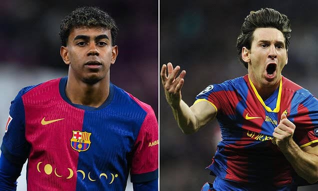 Guardiola Oo Markii Ugu Horreysay Ka Hadlay Isbarbardhiga Messi Iyo Lamine Y