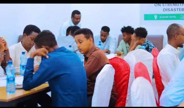 Tababar kusaabsan ka hortagga Musiibooyiinka oo lagu qabtay Berbera