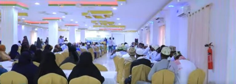 shirka Hormarinta Arrimaha diinta iyo Nabadda Gobalka Bari oo lagu qabtay Boosaaso